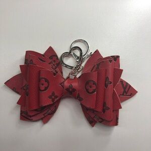 Handmade Red Layered Bow❤️